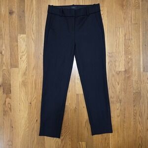 J Crew Cameron Cropped Slim Fit Pant  in Black‎ Size 2